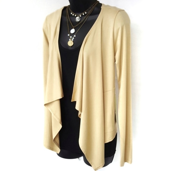 Meesh & Mia Sweaters - NEW Draped Lightweight Cardigan NWT